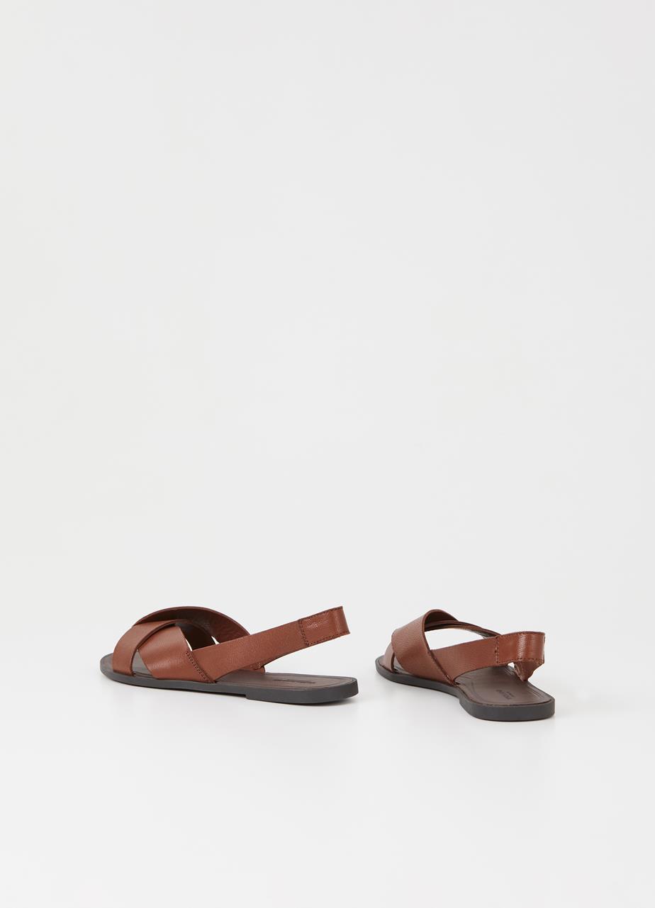 Tia 2.0 sandaler Brun læder