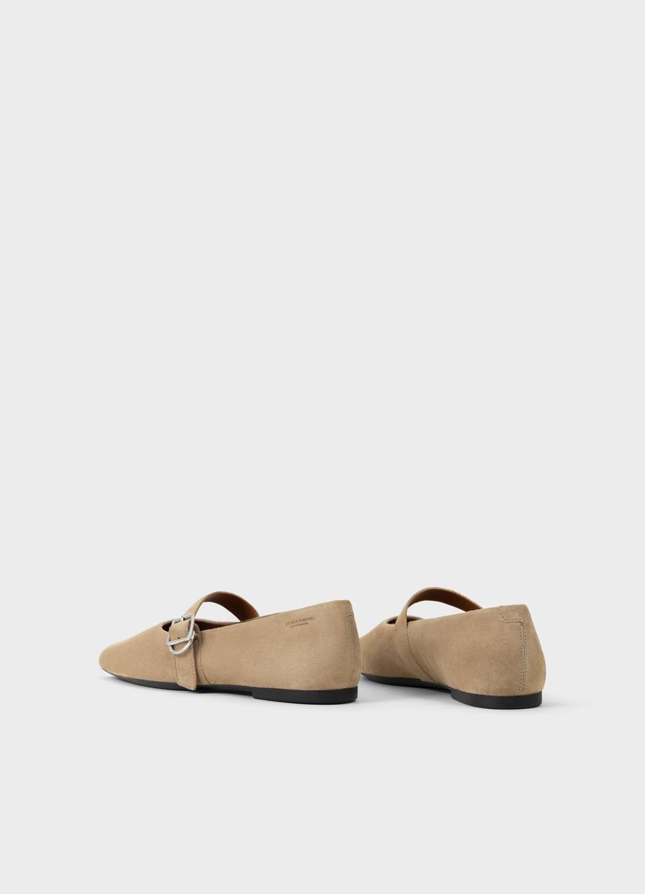 Jolin shoes Light Brown suede