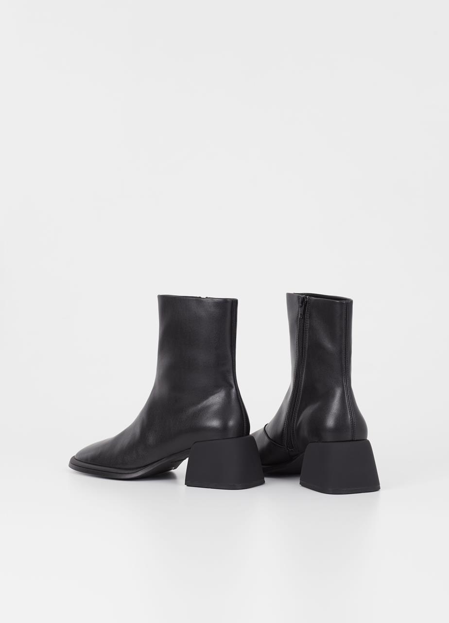 Ansie boots Black leather imitation