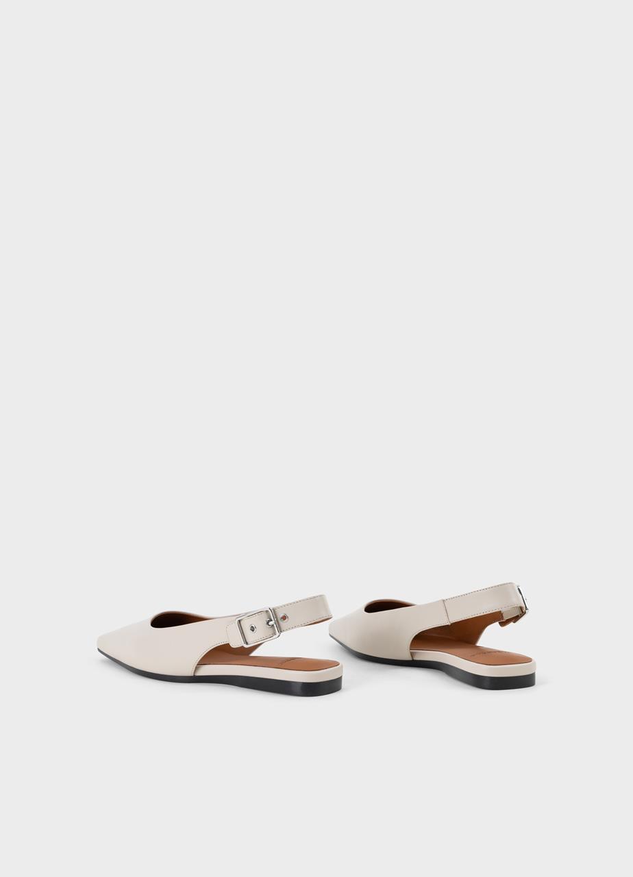 Wioletta shoes Off-White leather
