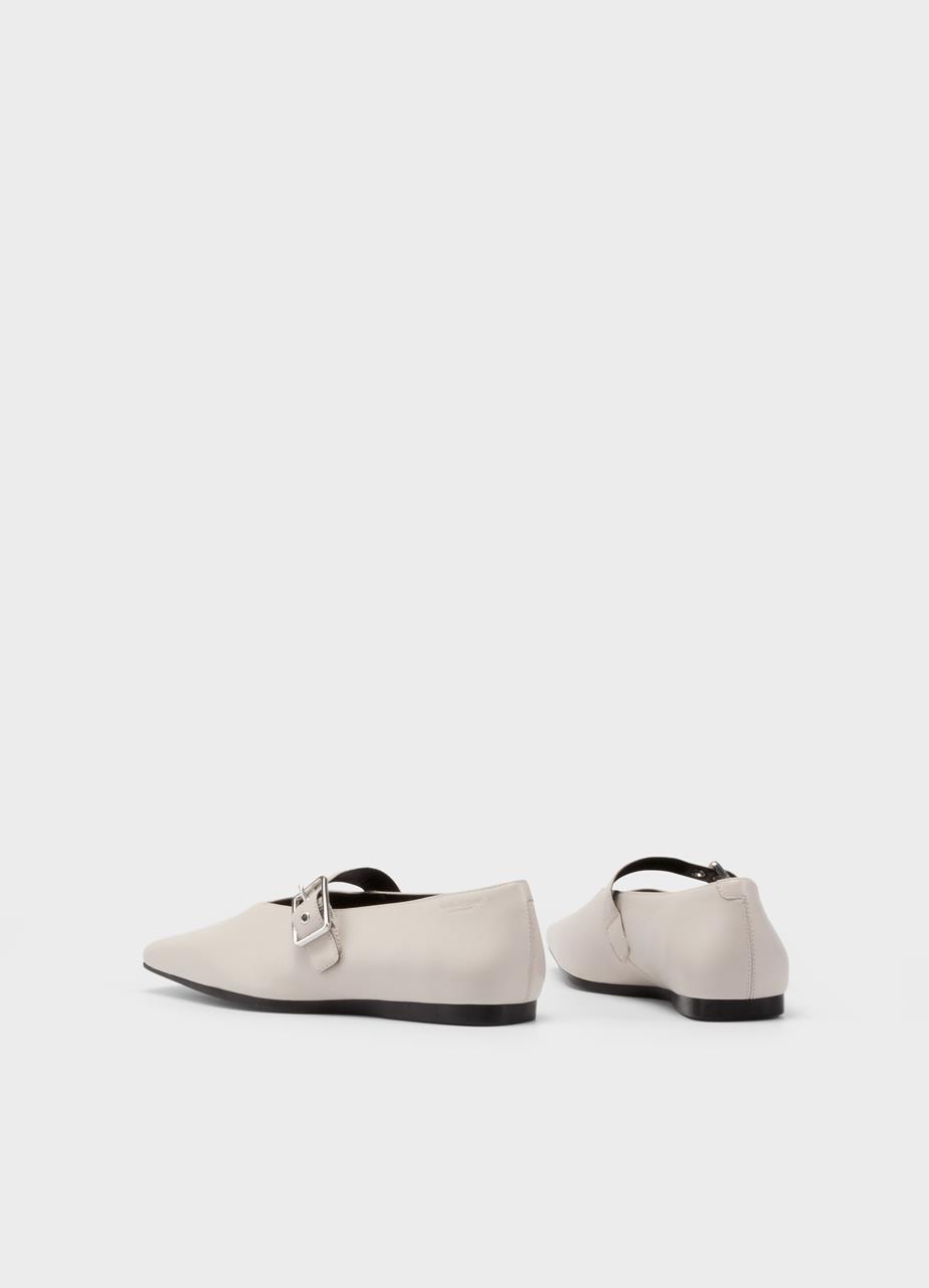 Wioletta shoes Off-White leather