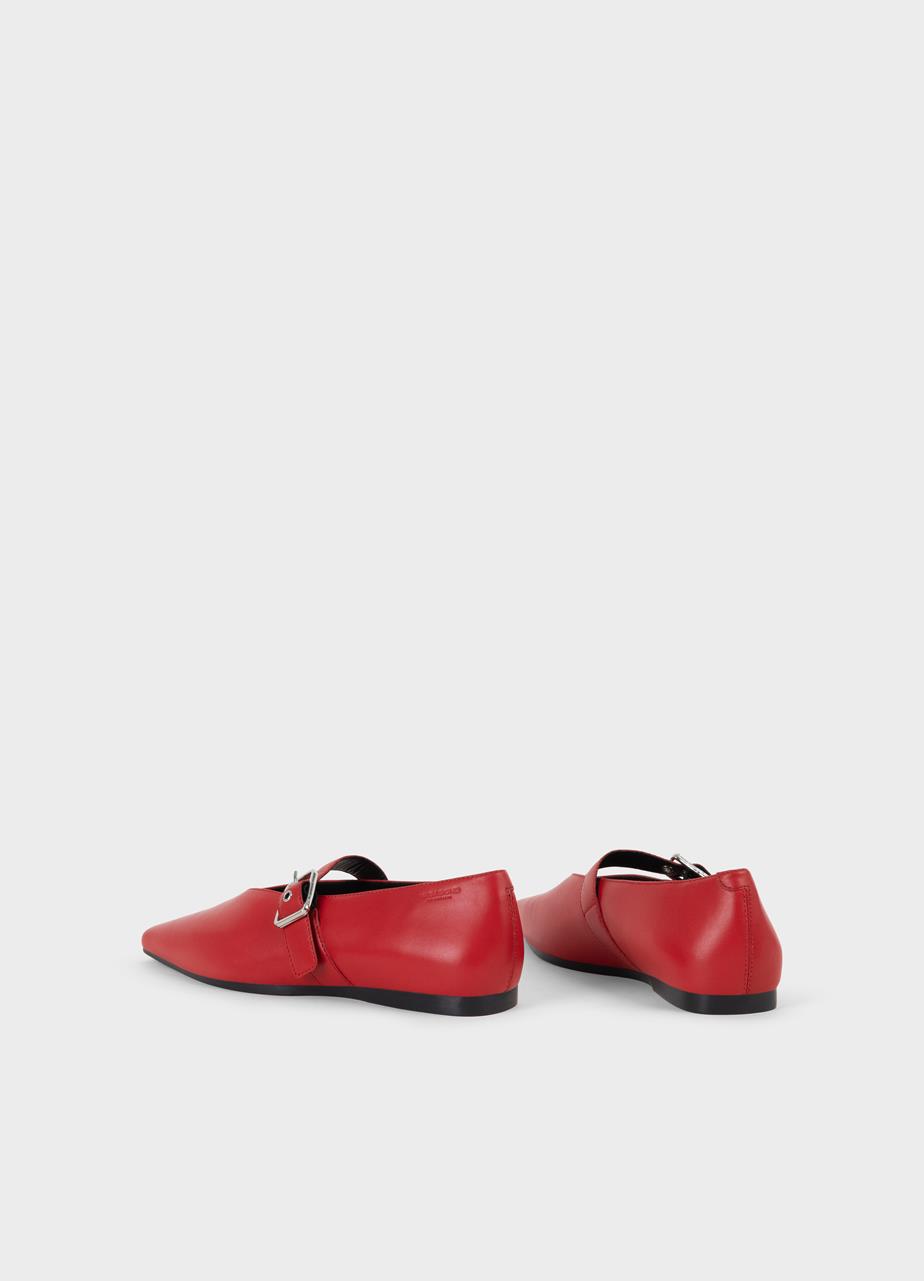 Wioletta schoenen Rood leer