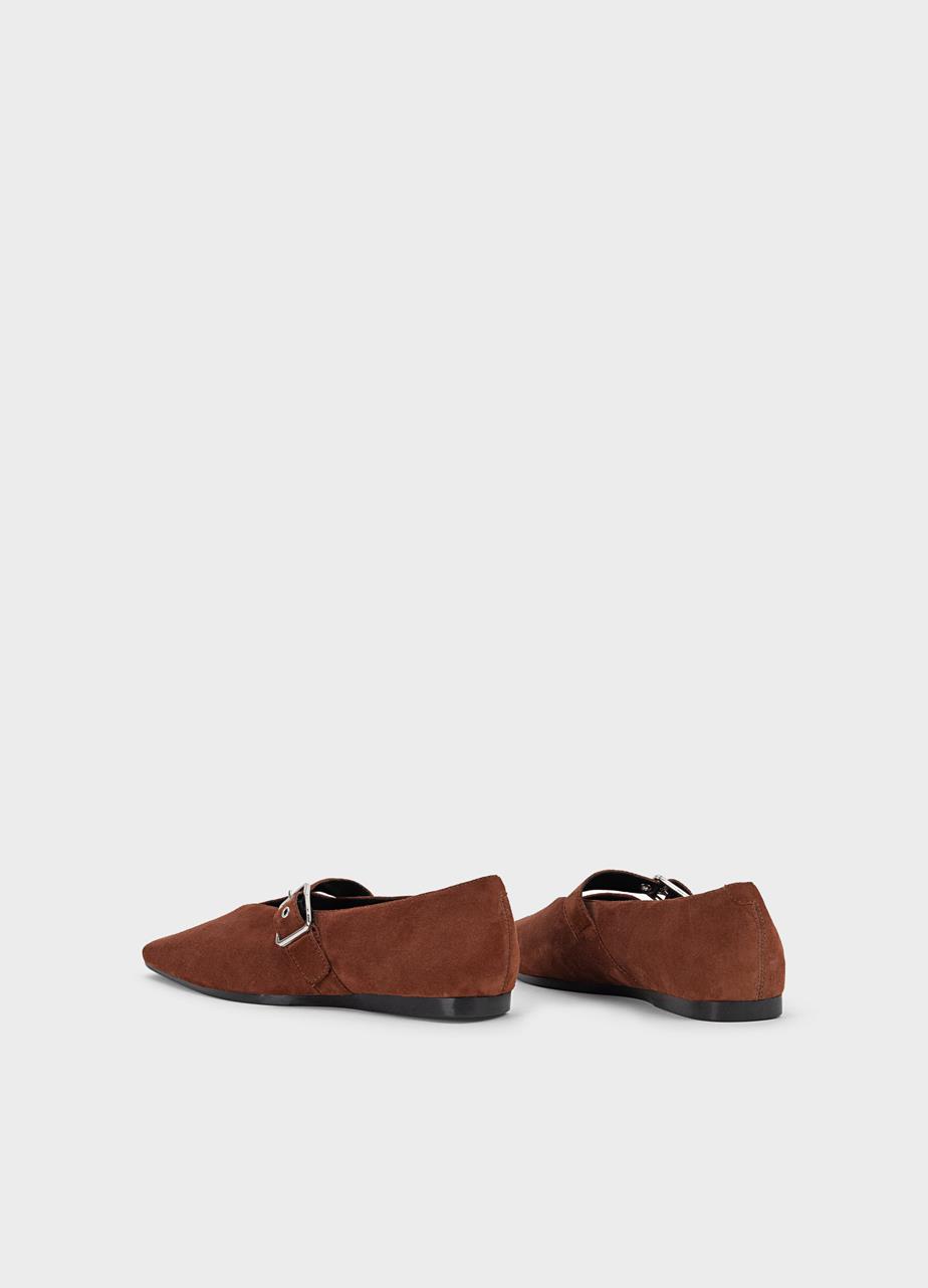 Wioletta shoes Brown suede