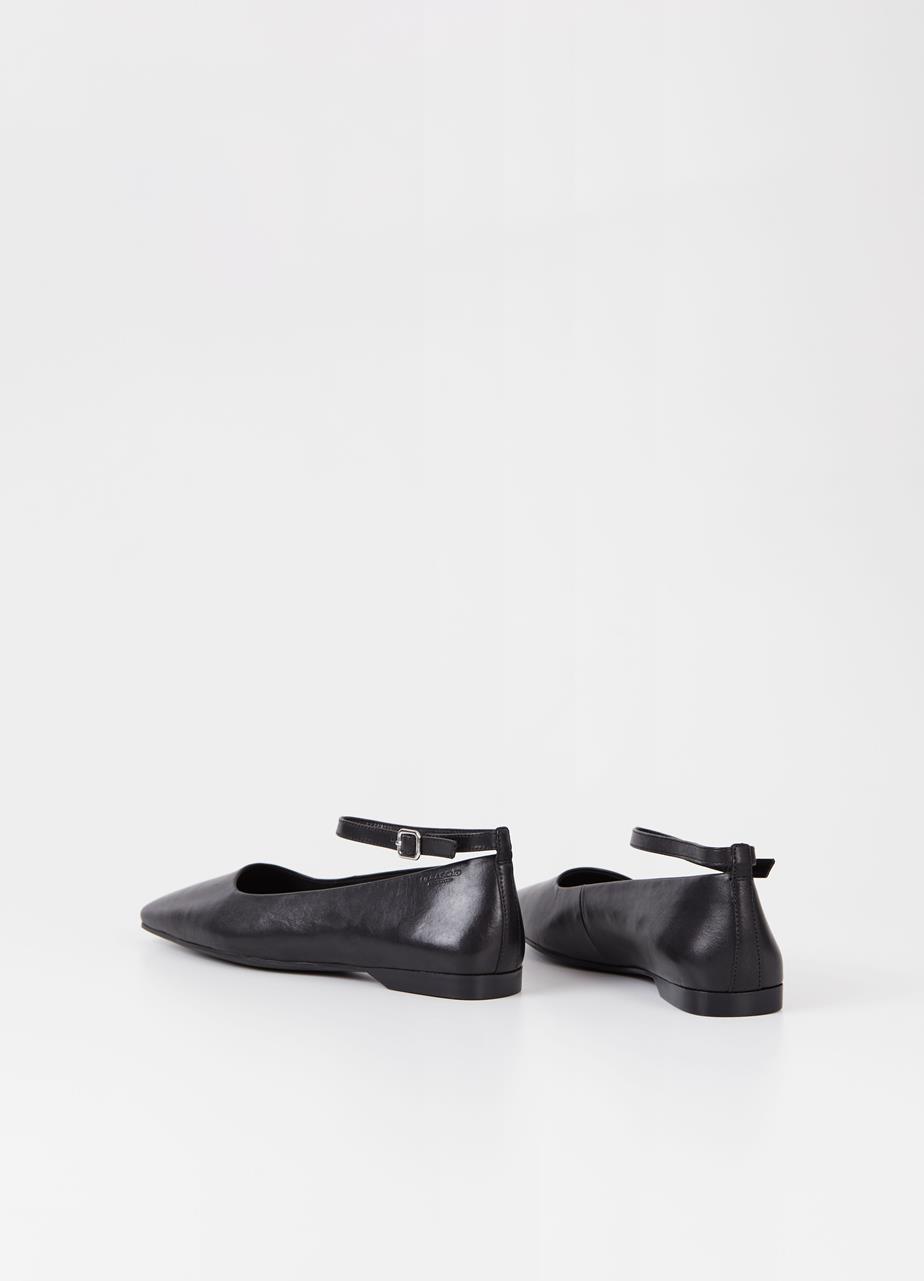 Delia cipő Fekete bőr