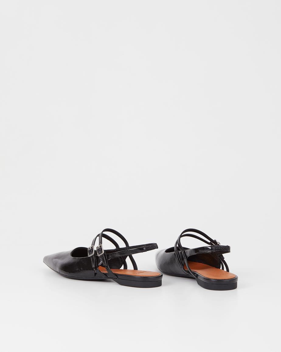 Hermine ballet flats Black, Patent Leather