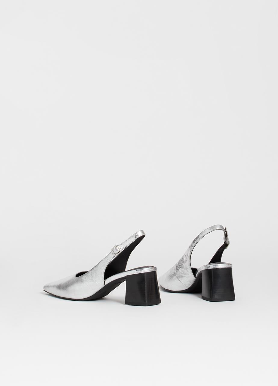 Altea pumps Silver metallic leather