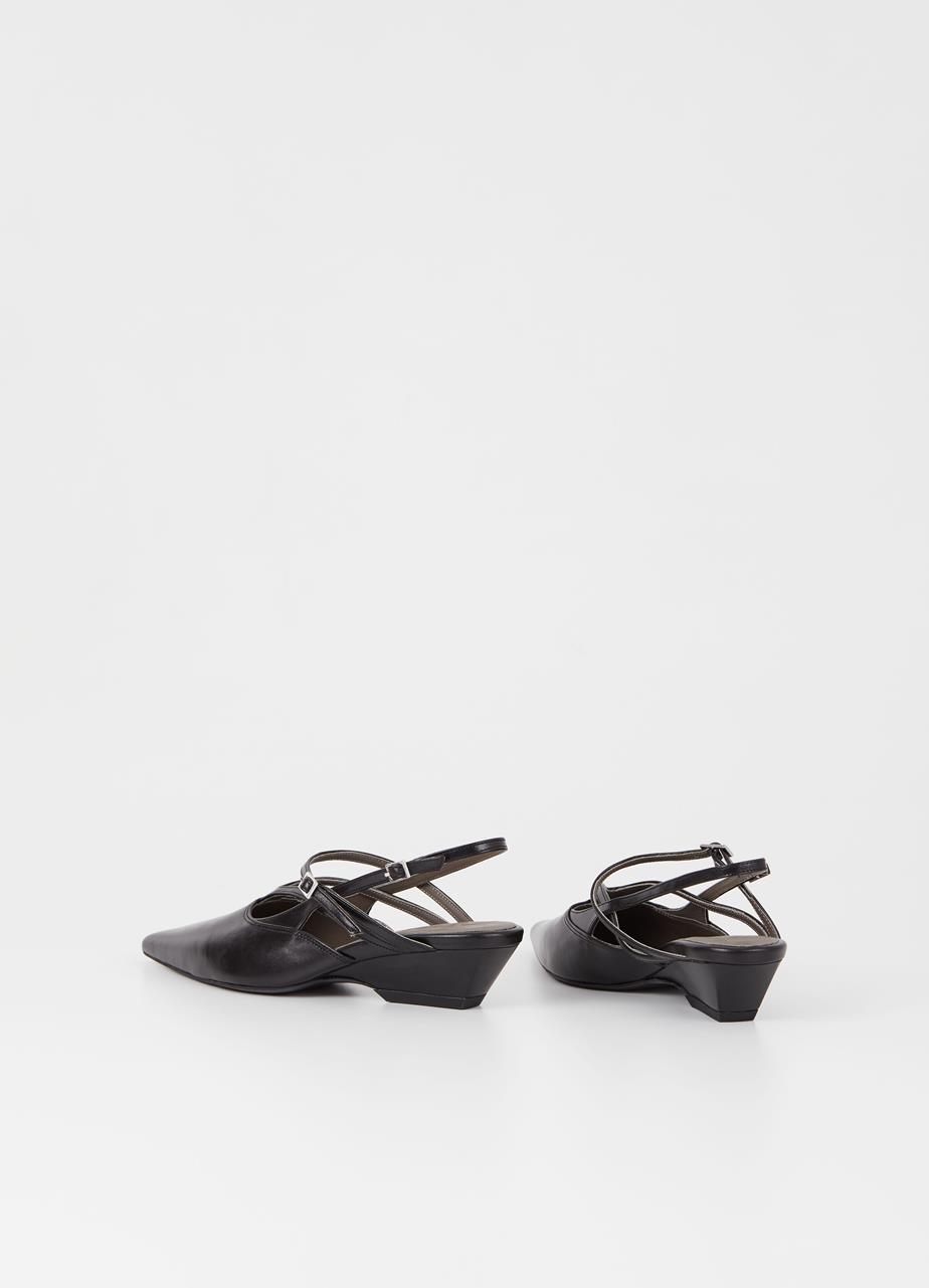 Sonya pumps Zwart leer