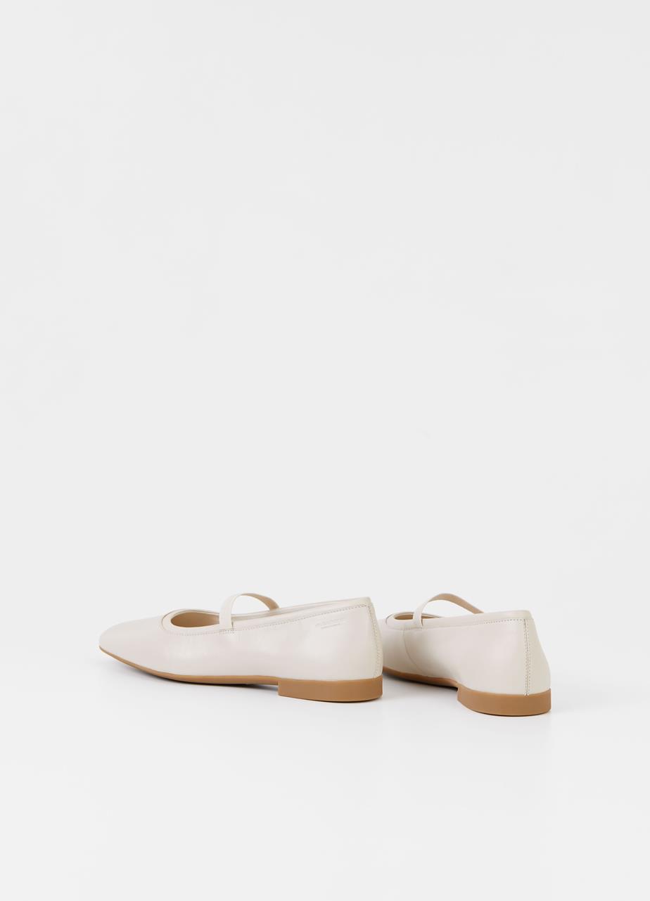 Sibel shoes Off-White leather