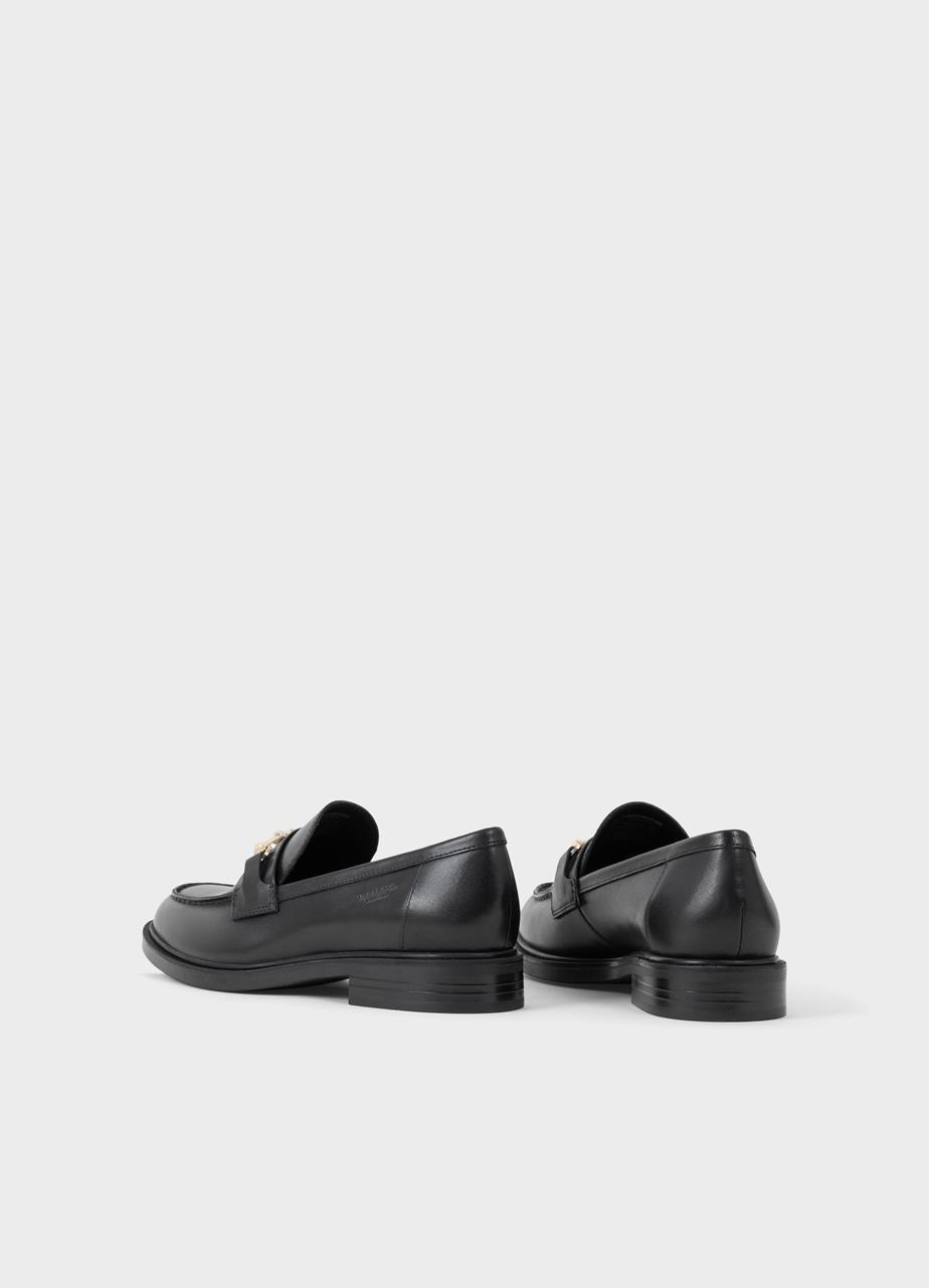 Amina loafer Black leather