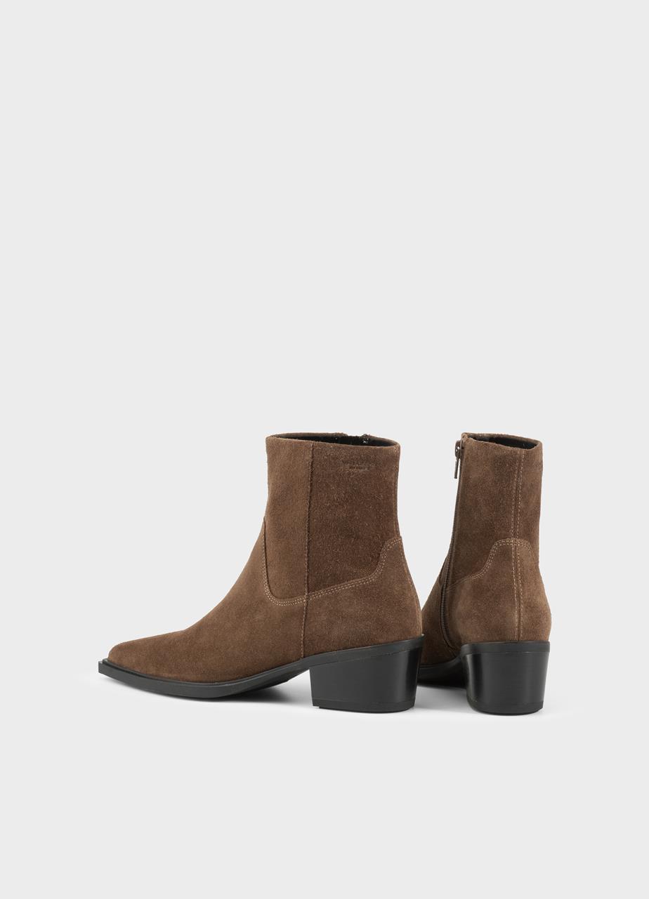 Kelsey stiefel Braun veloursleder