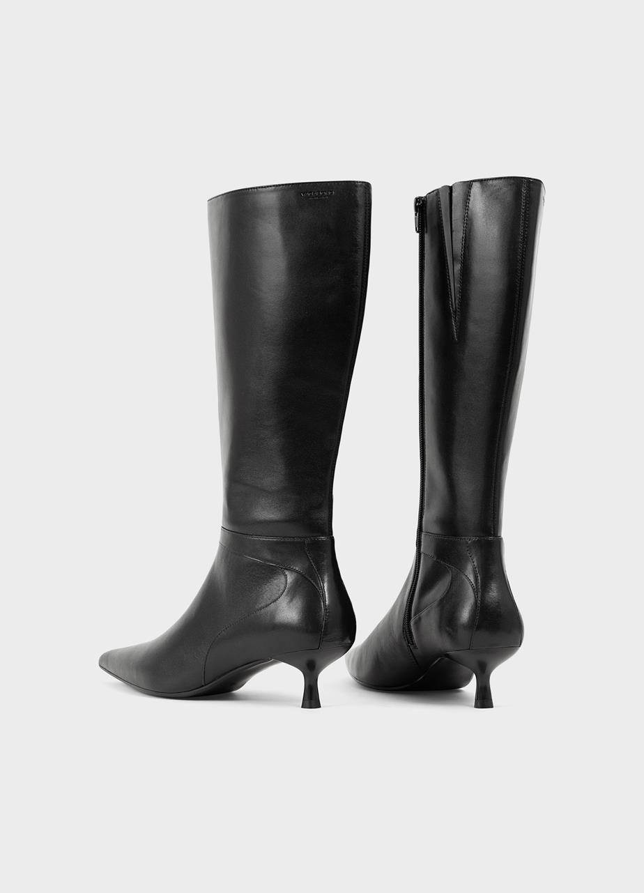 Lykke bottes hautes Noir cuir