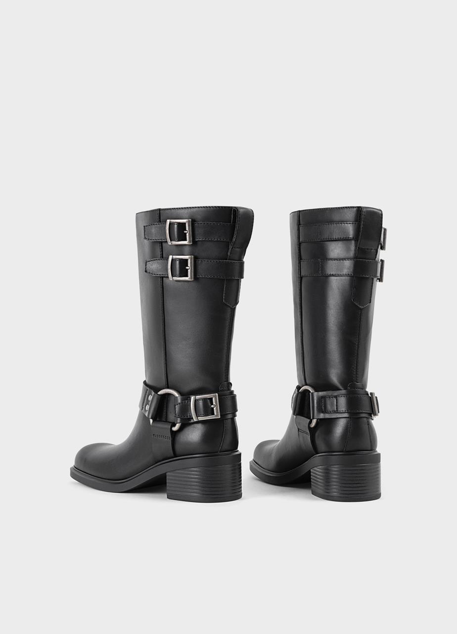 Danıella tall boots Black leather