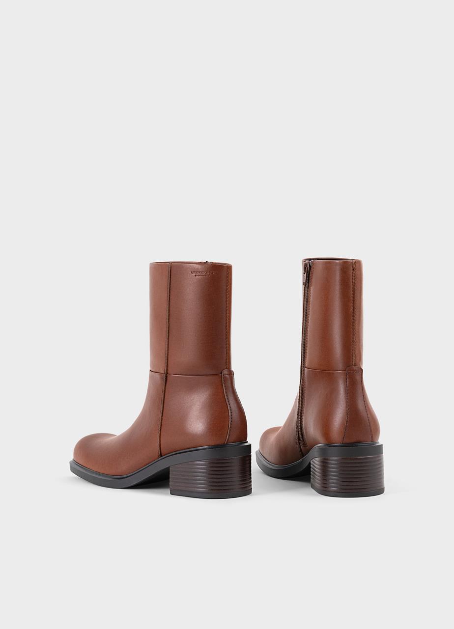 Daniella boots Light Brown leather