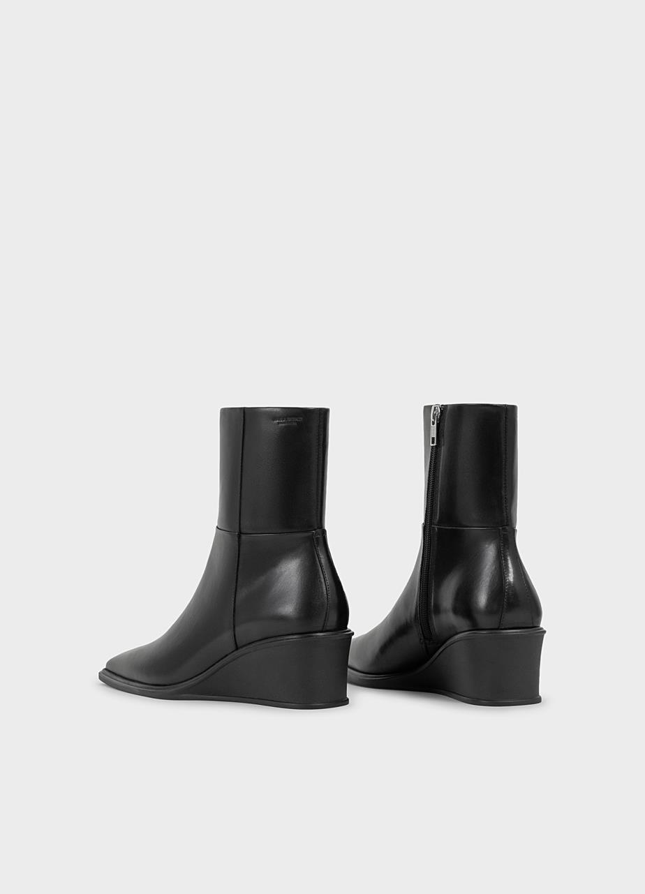 Aino stiefel SCHWARZ LEDER