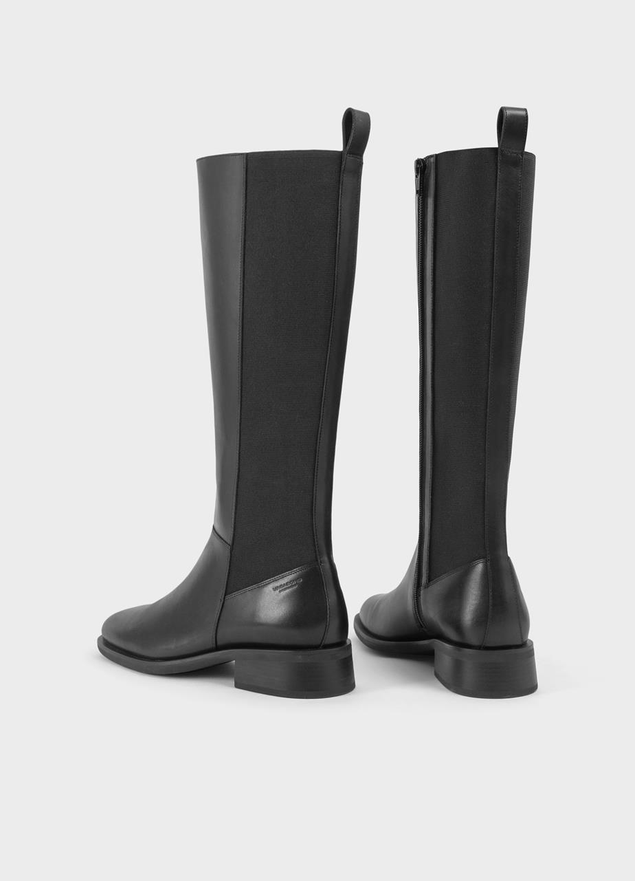 Sheila tall boots Black leather