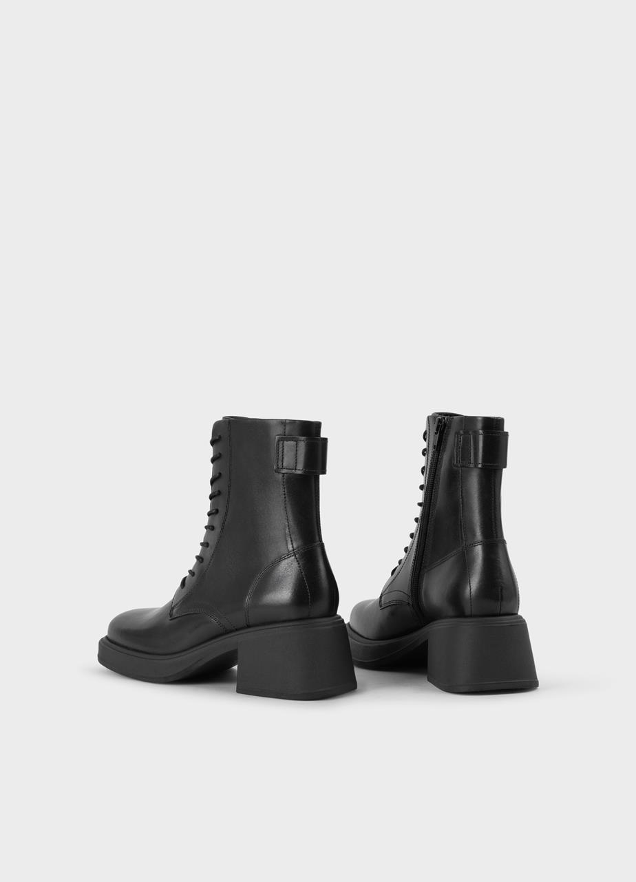 Dorah botas Negro cuero