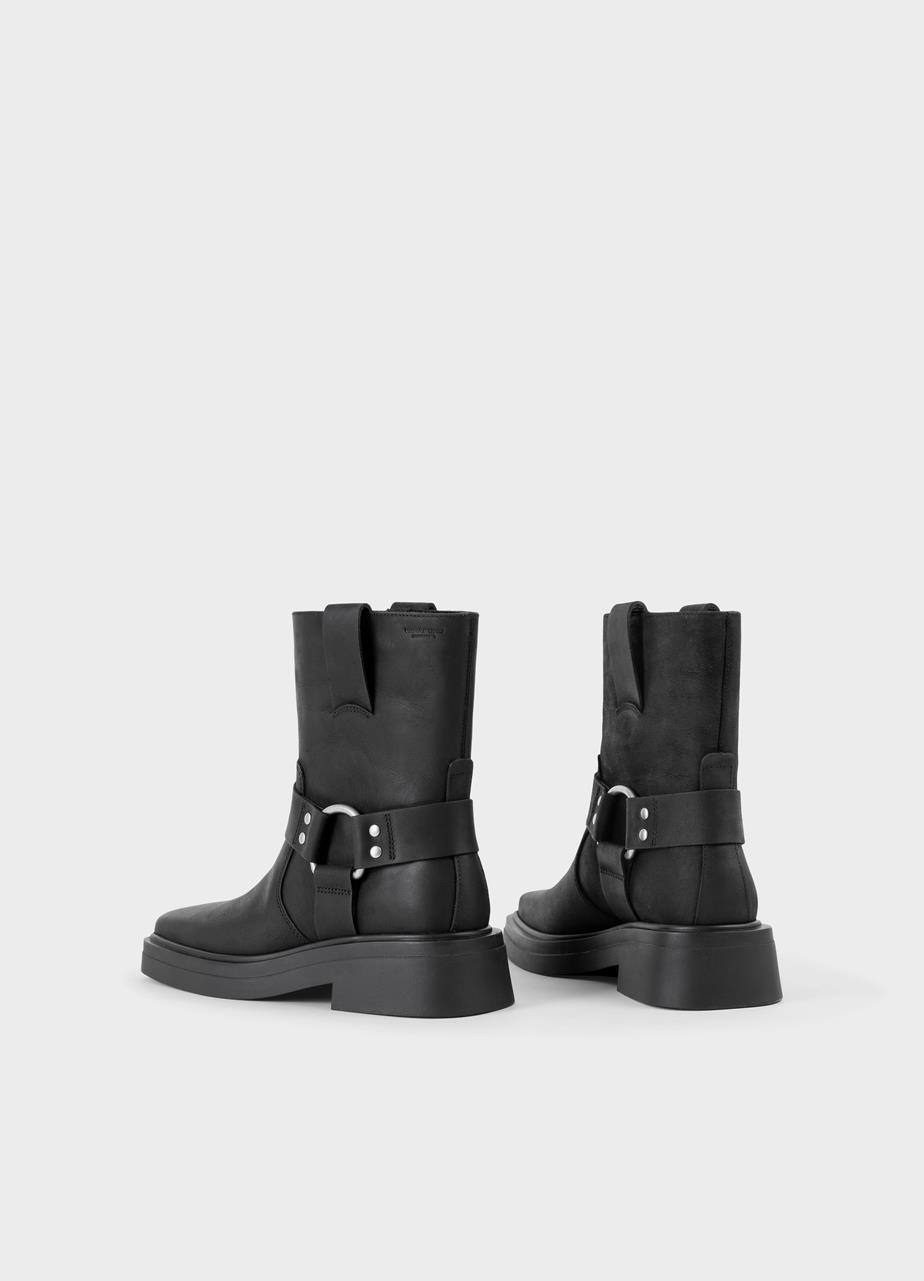 Eyra botas Negro nubuck engrasado