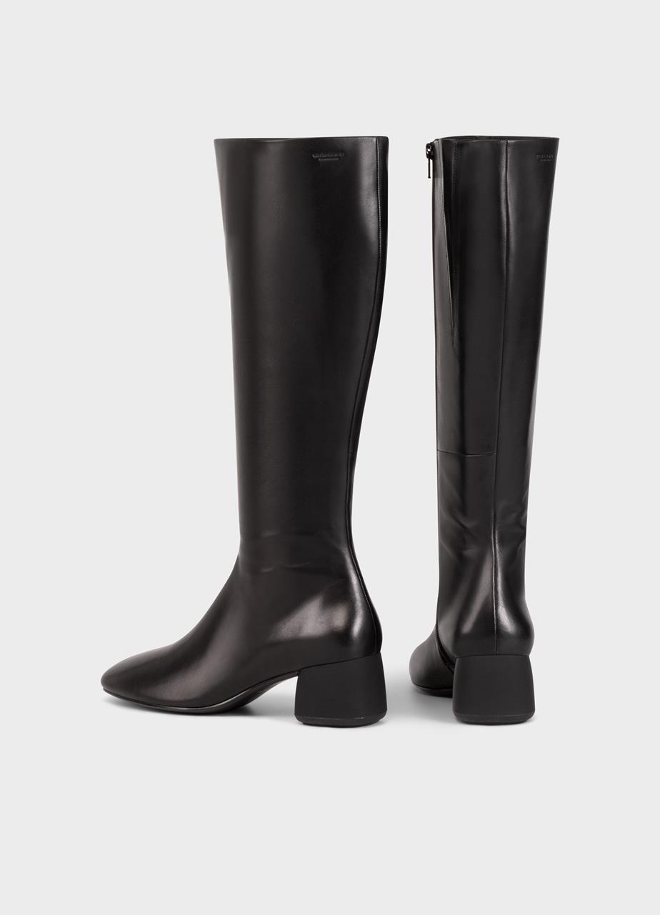 Livia tall boots Black leather