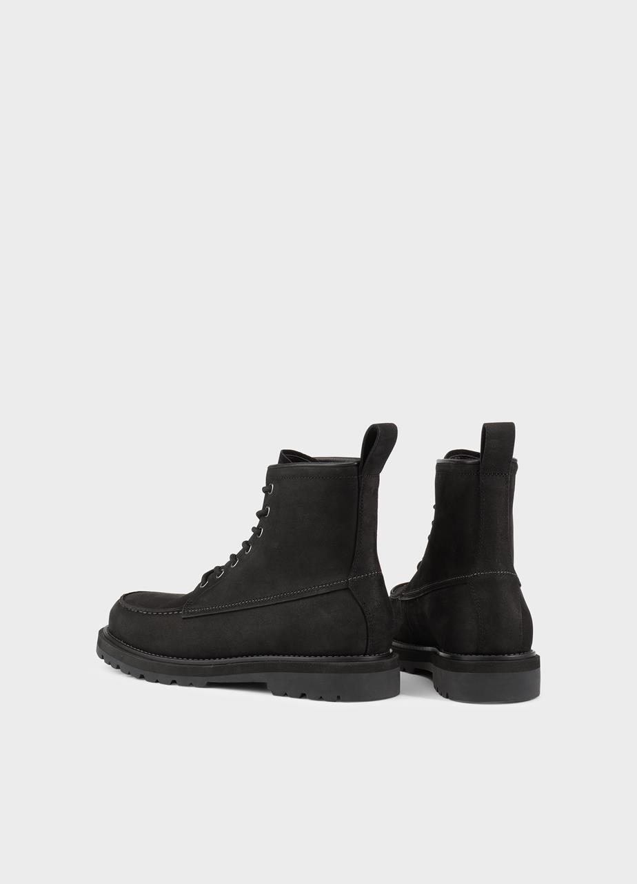 Jay boots Black nubuck