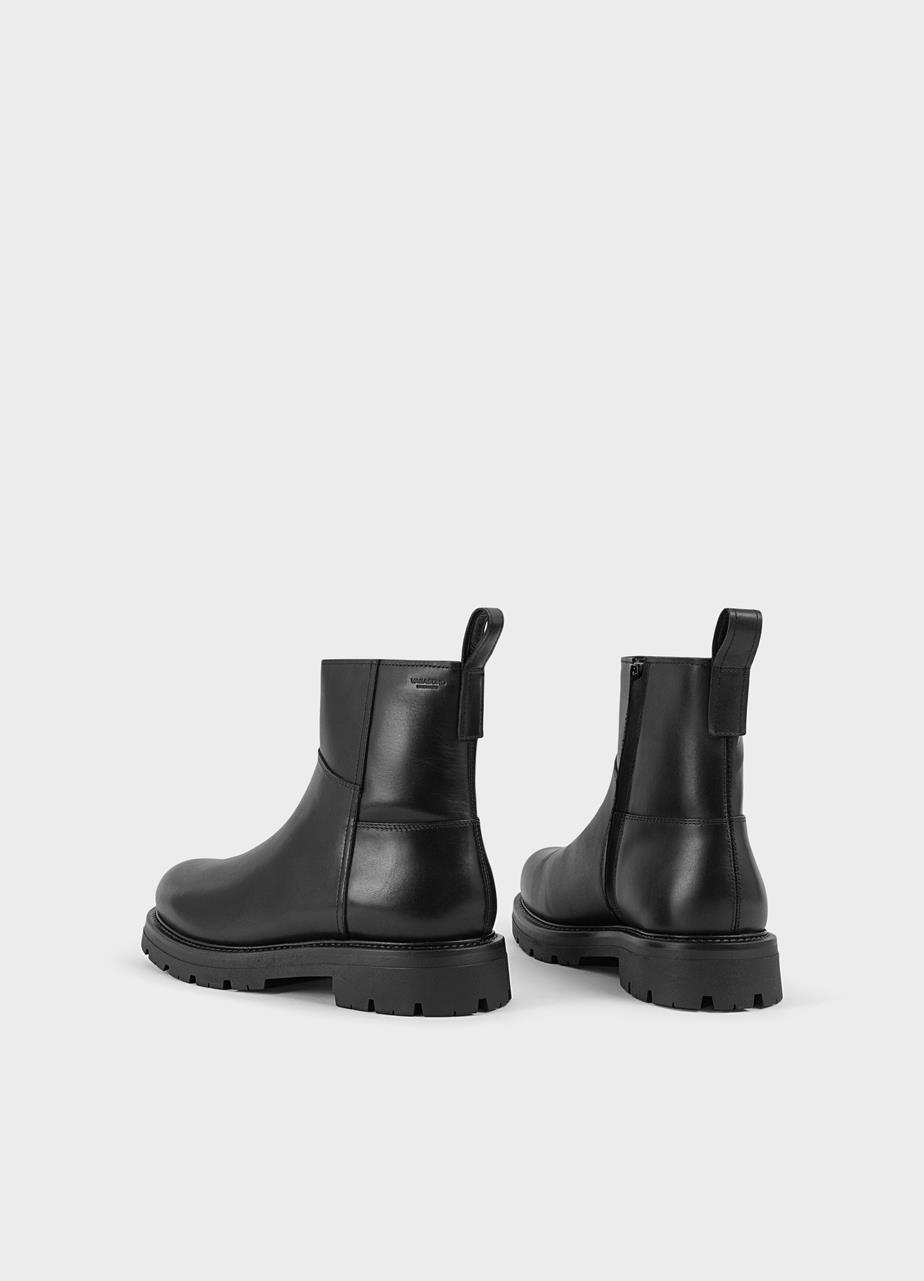 Cameron bottes Noir cuir