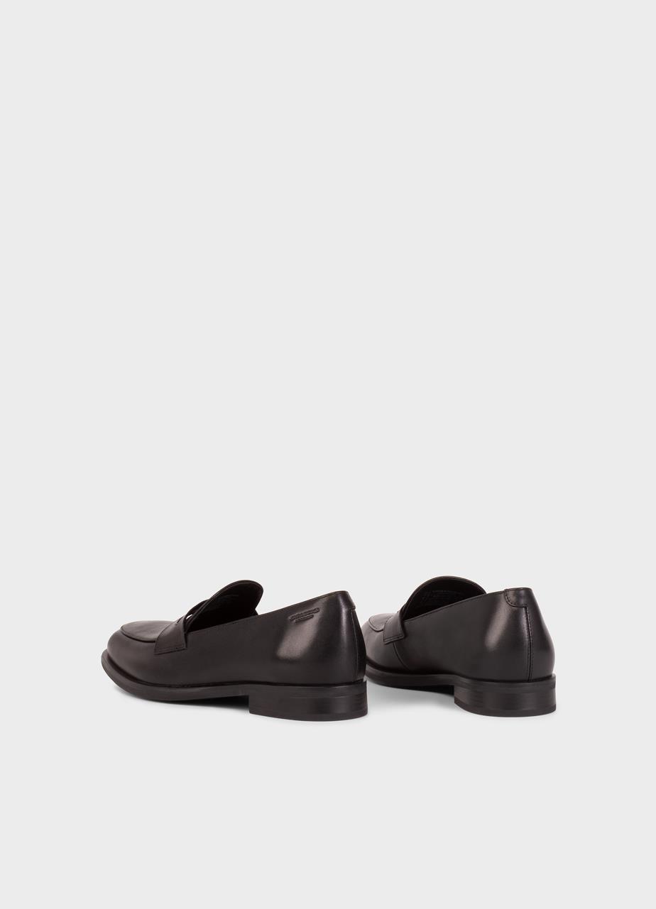 Heidi loafer Schwarzes leder