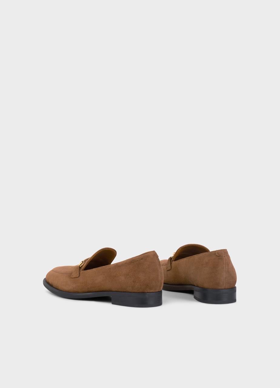 Heidi loafer Brown suede