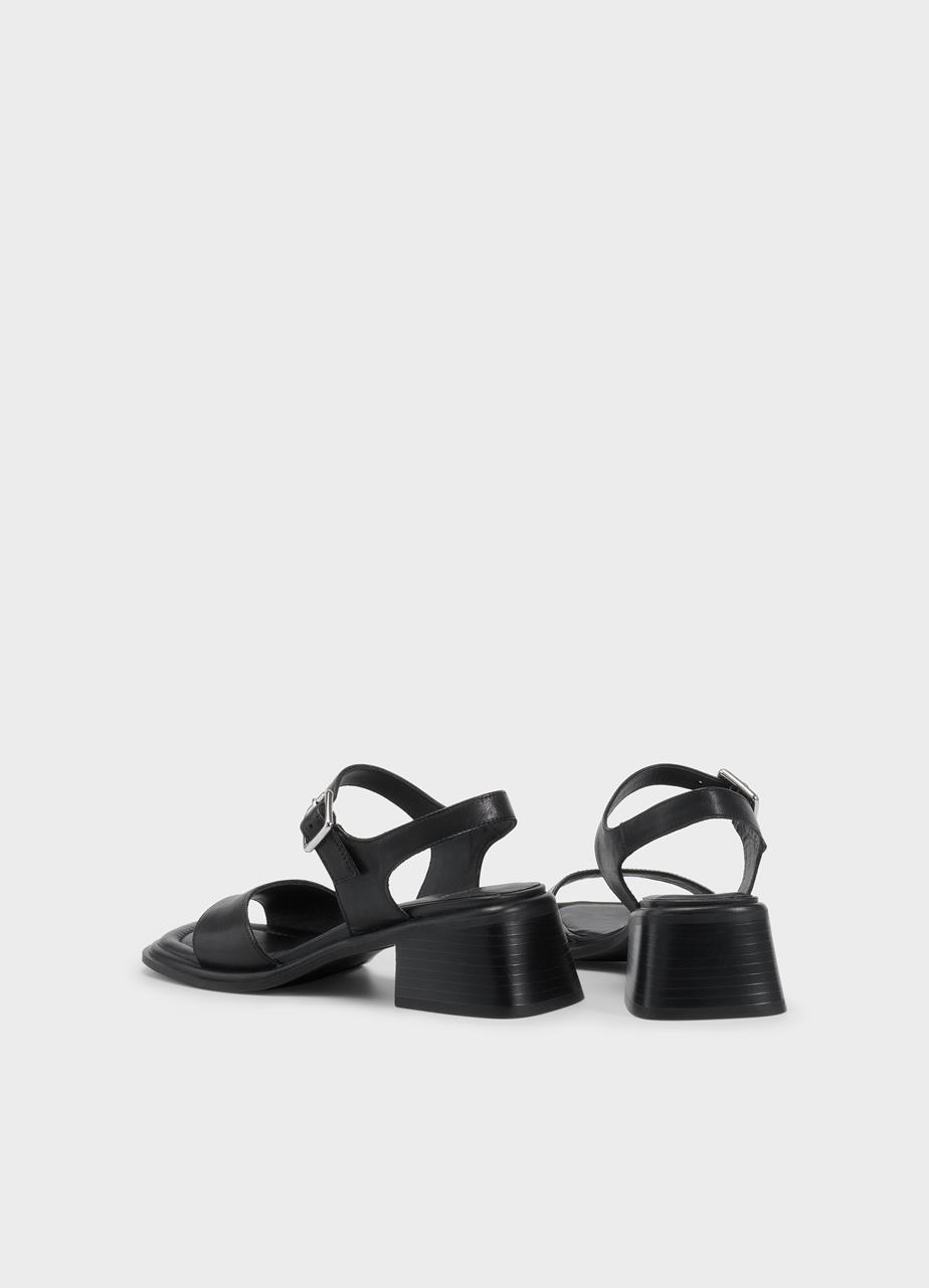 Ines sandals Black leather