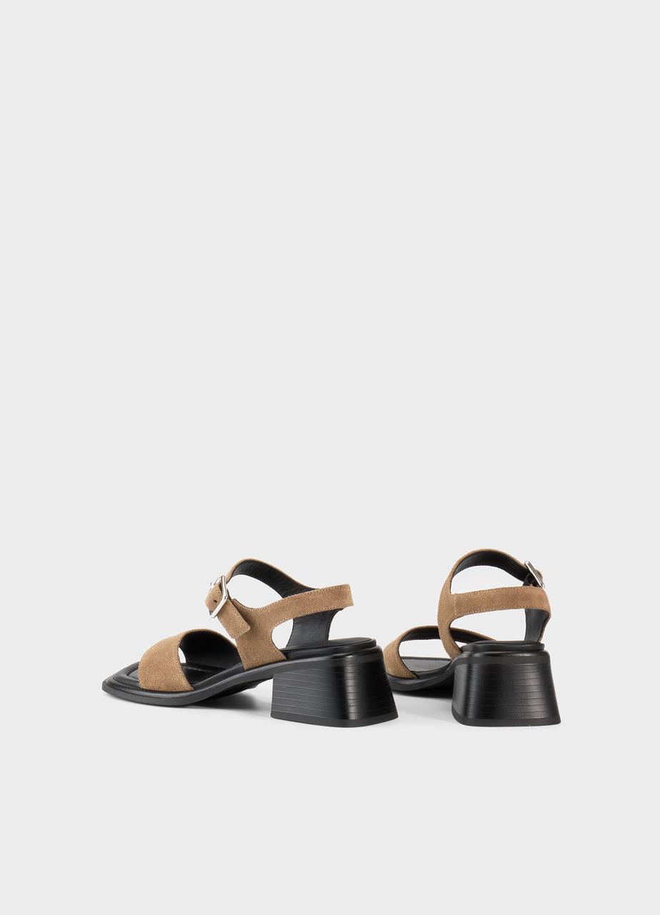 Ines sandaletter Beige, Mocka