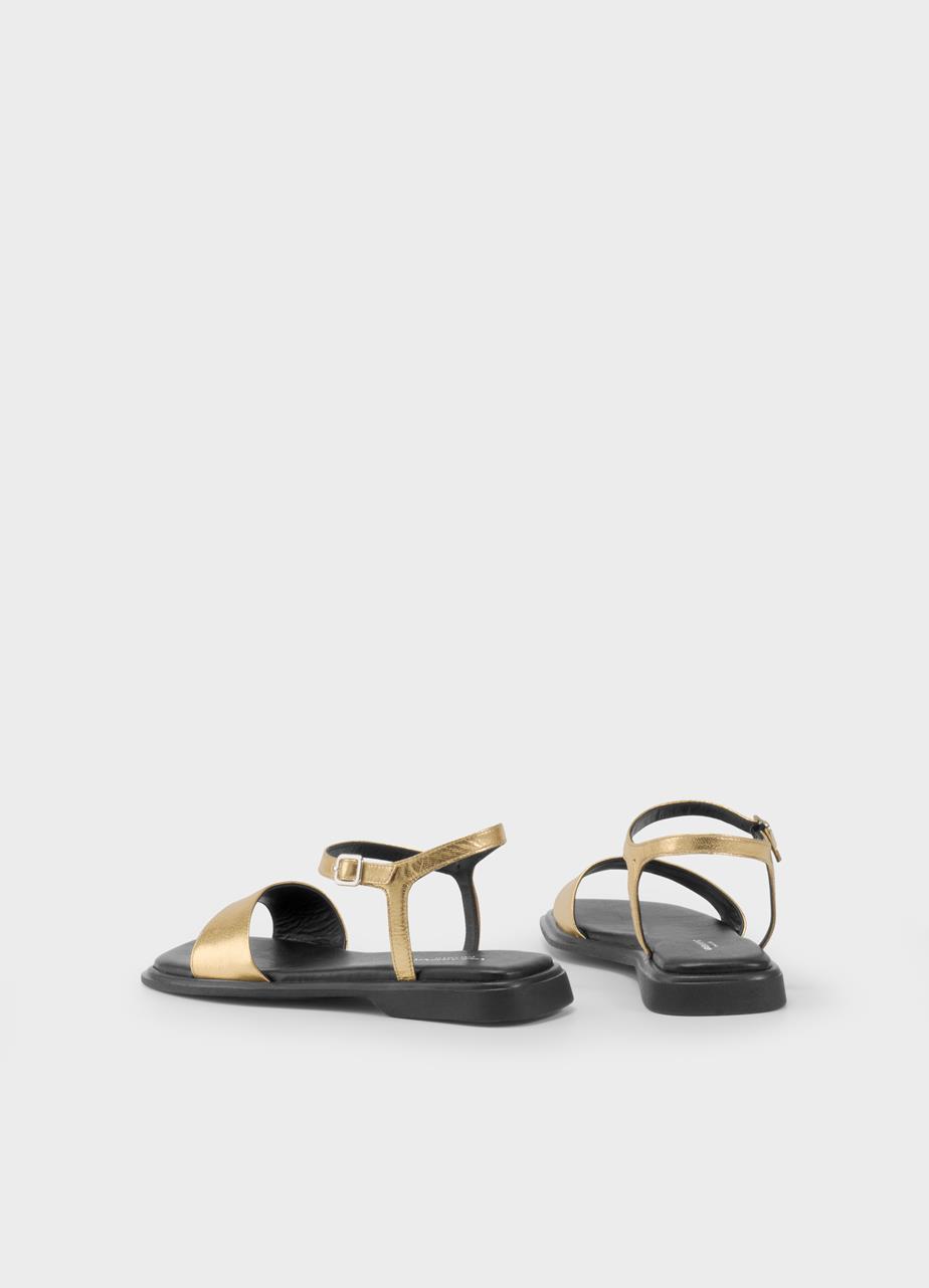 Izzy sandalen Gold metallic-leder