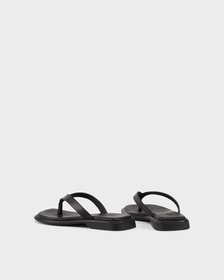 Izzy sandaler Svart, Skinn