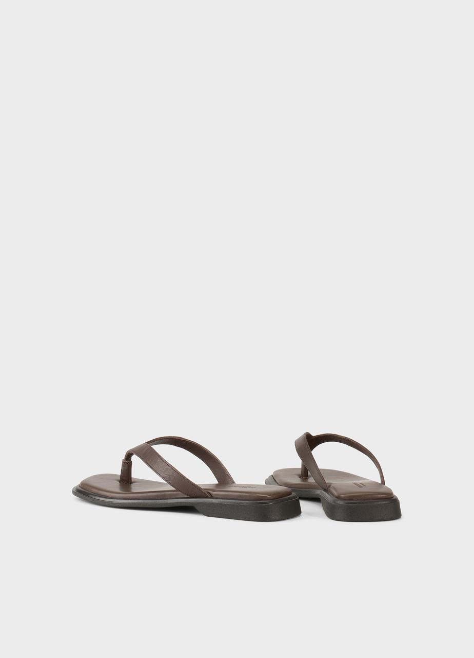Izzy sandals Brown leather