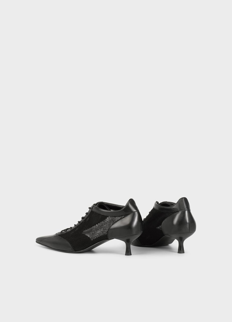 Lykke shoes Black leather/mesh