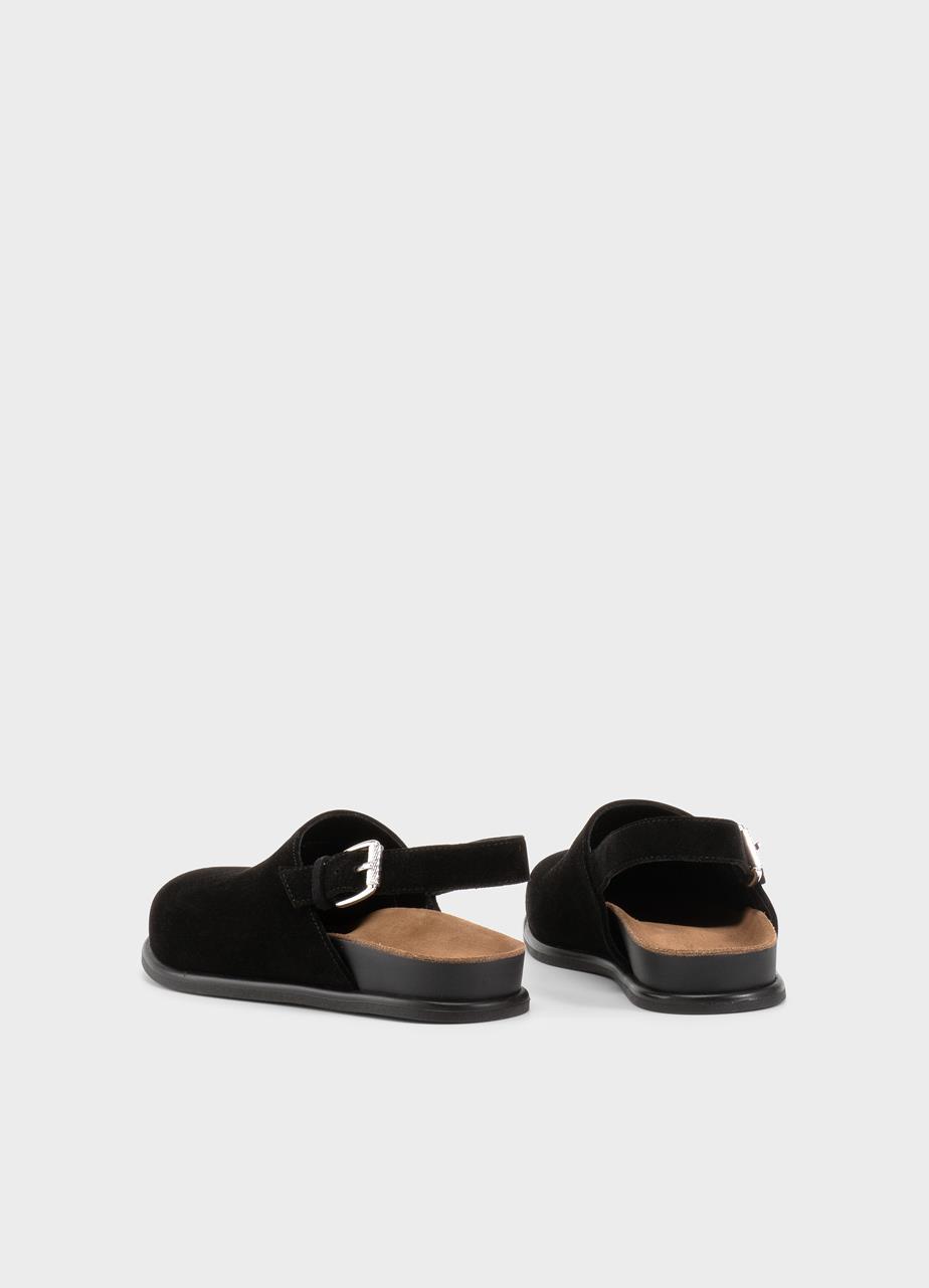 Effie mules Black suede
