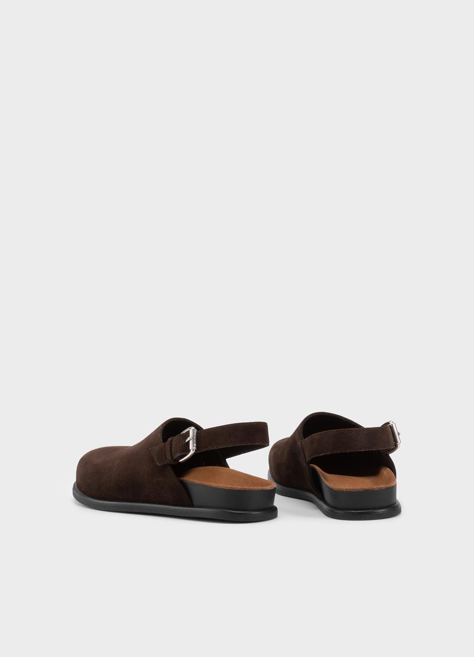 Effie sandals Brown suede