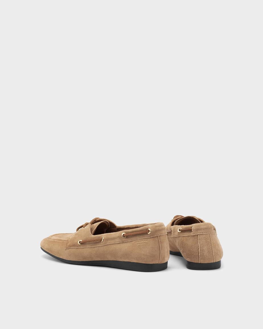 Hillary shoes Light Brown, Suede