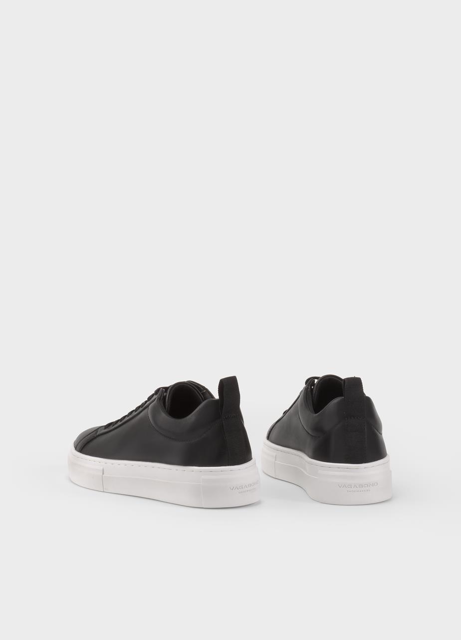 Zoe platform sneakers Sort læder