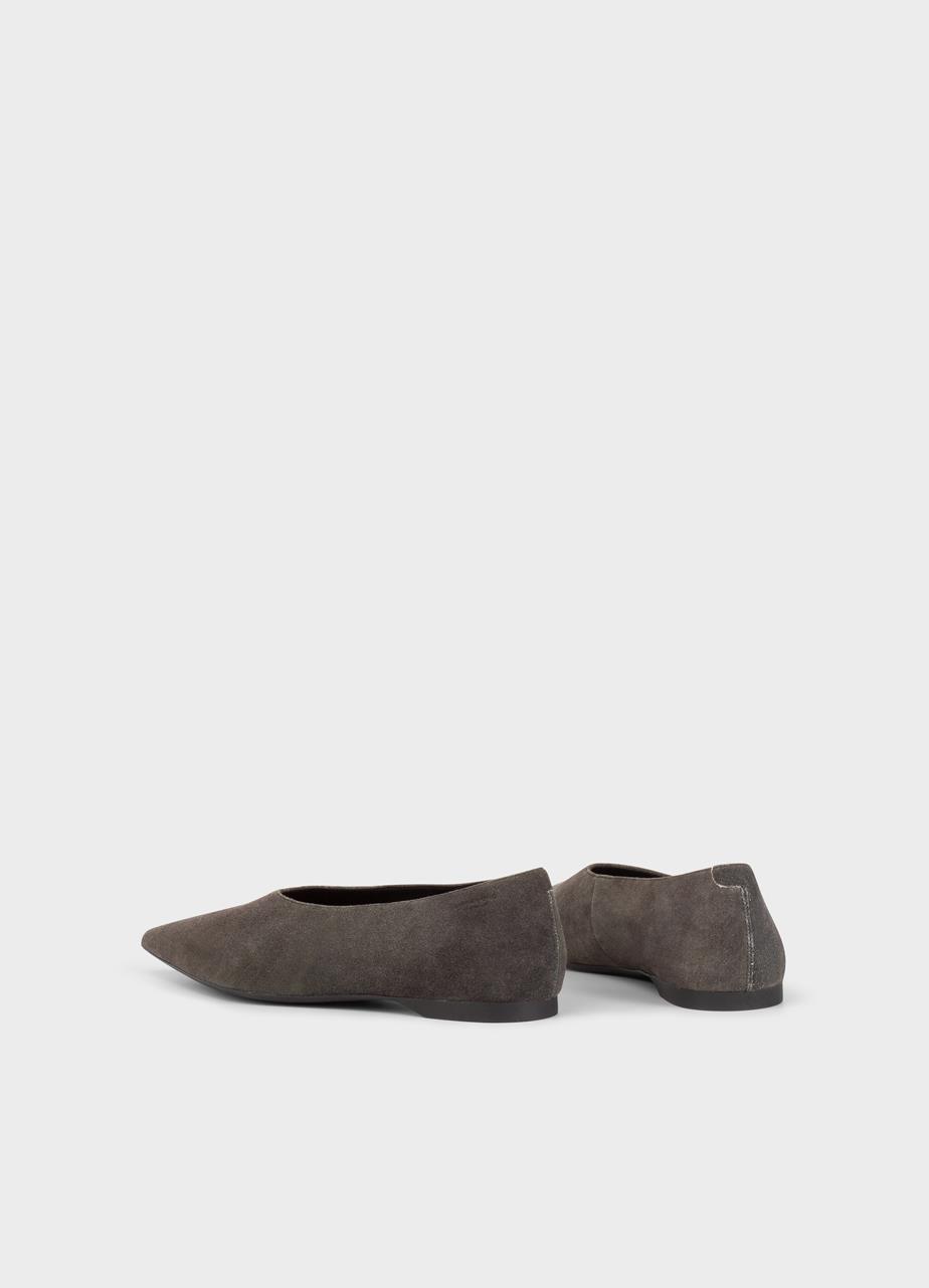 Hermine shoes Black suede