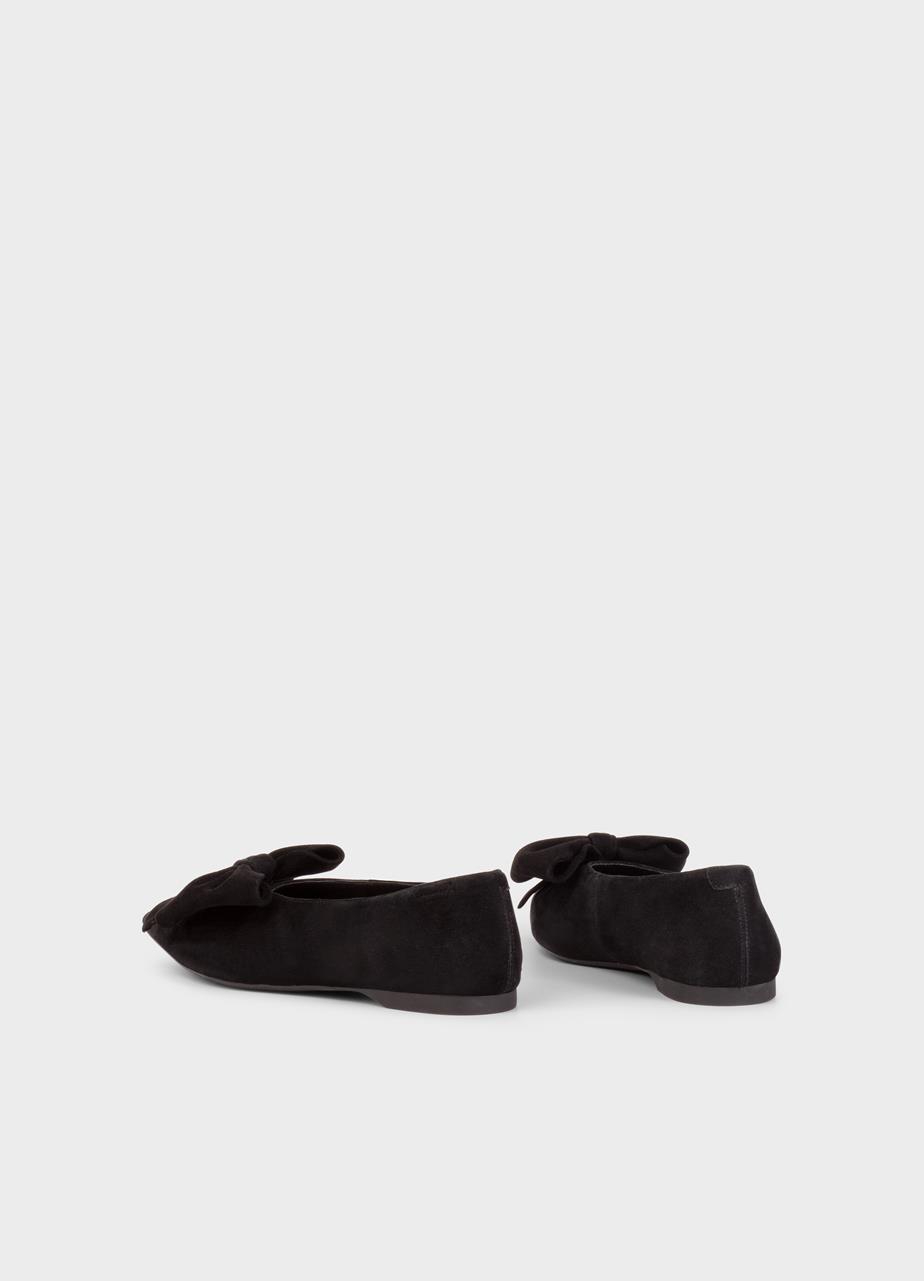 Hermine shoes Black suede