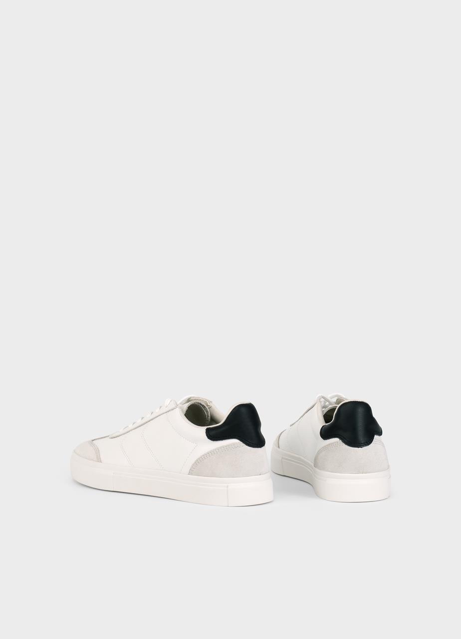 Cody sneakers Bianco pelle/combinata