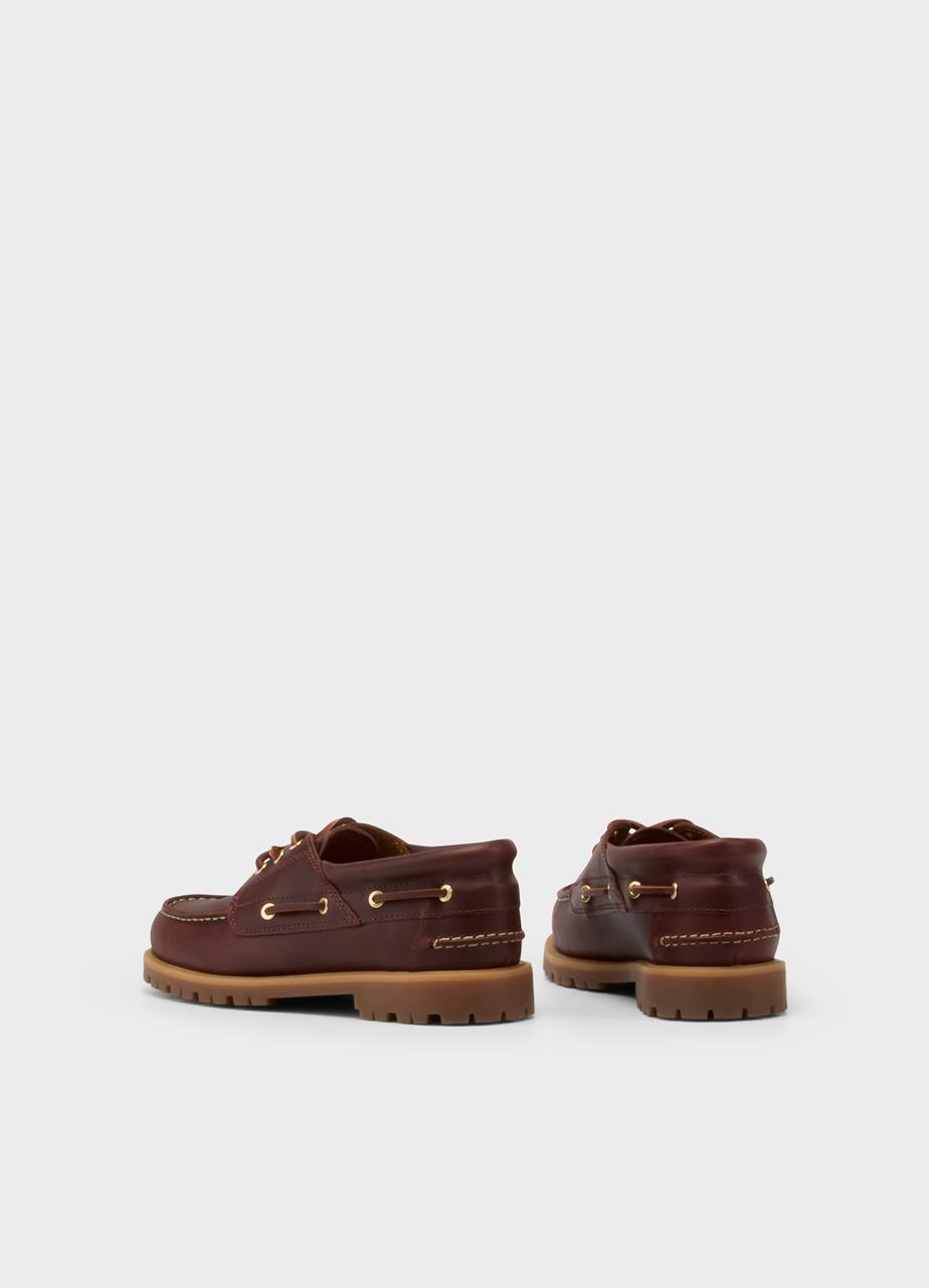 Joslyn chaussures basses Marron cuir