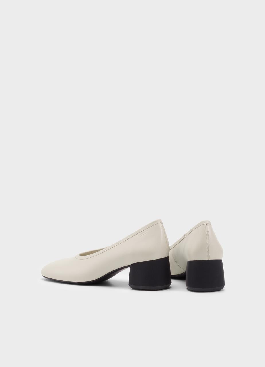 Livia pumps Off-White läder