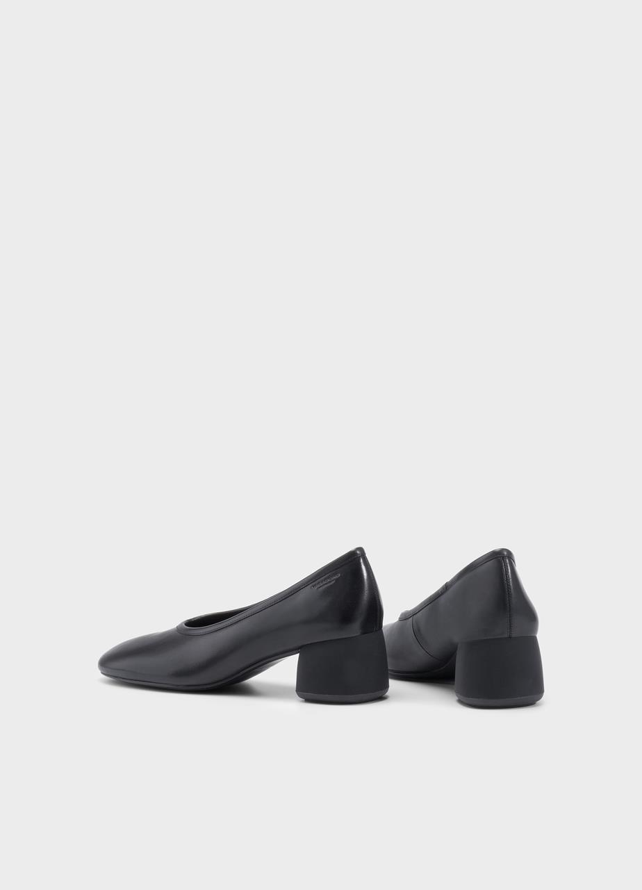 Livia pumps Zwart leer