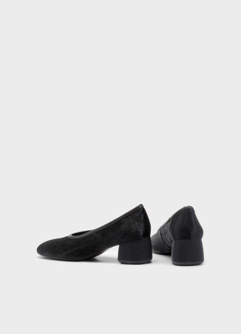 Livia pumps Svart hair-on-leather