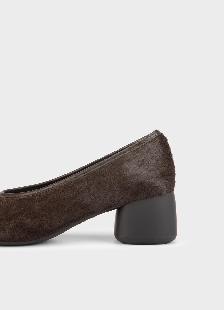 Livia pumps Brown, Hair-On-Leather