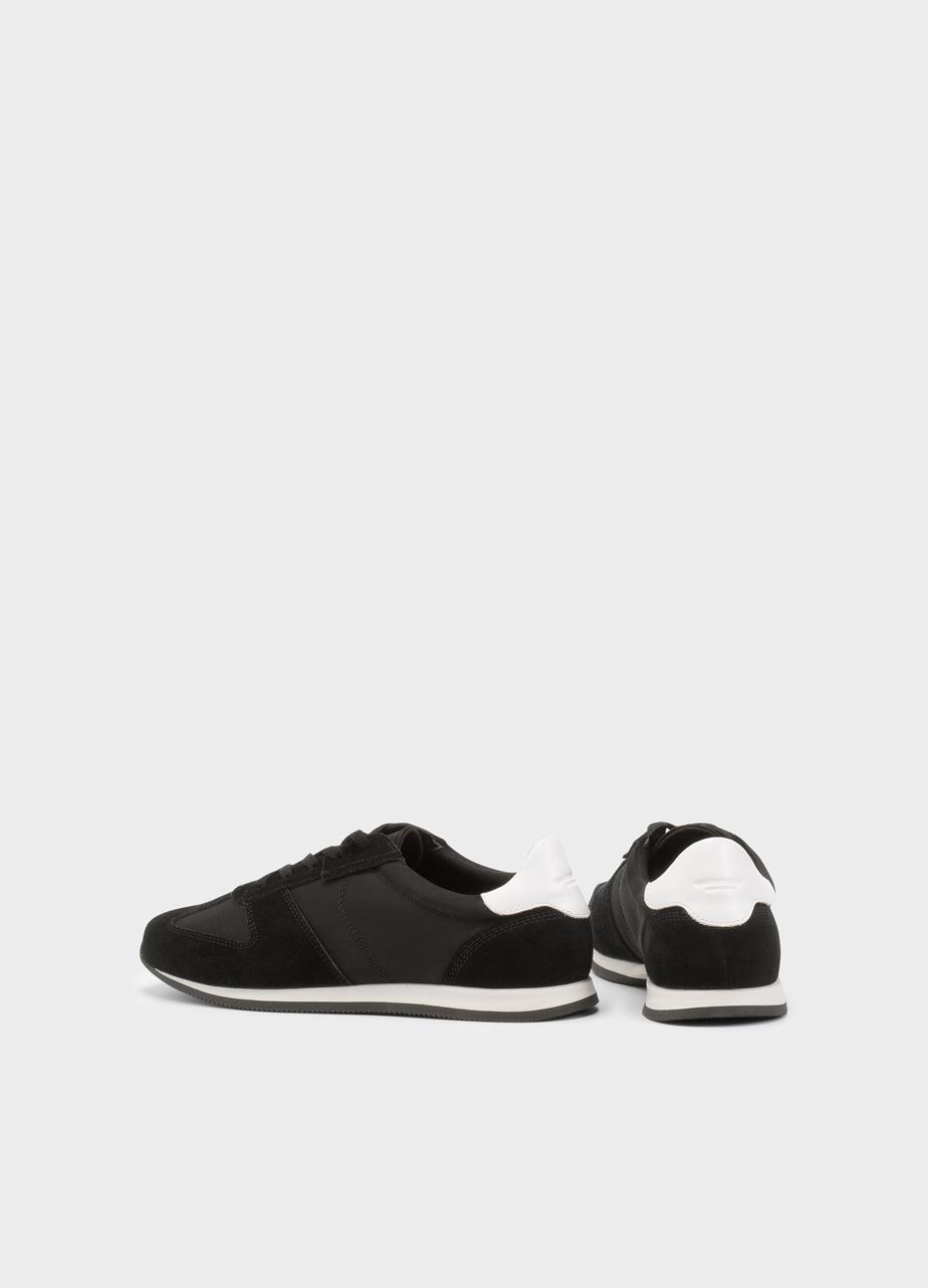 Yasmin sneakers Black leather/textile