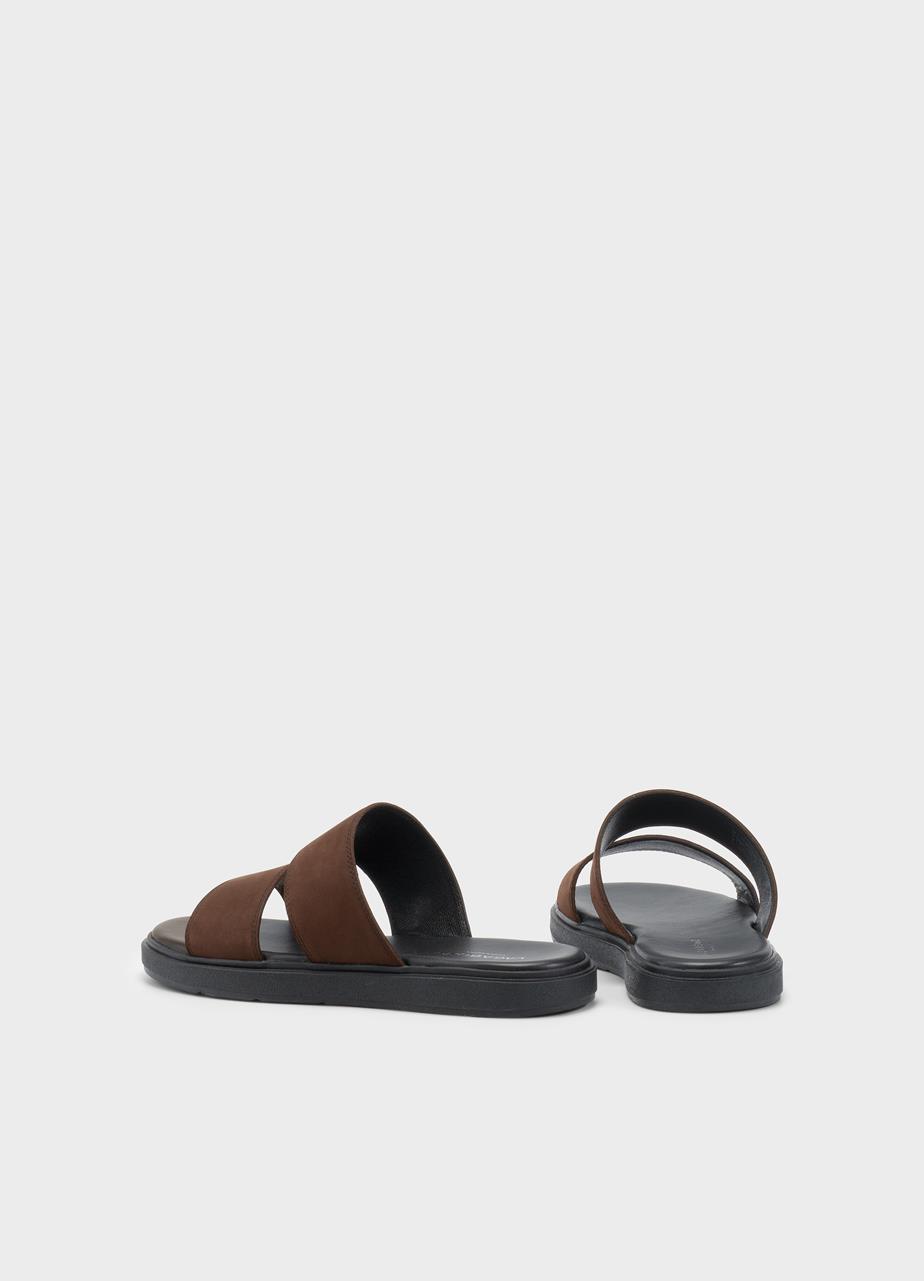 Mason sandals Brown nubuck