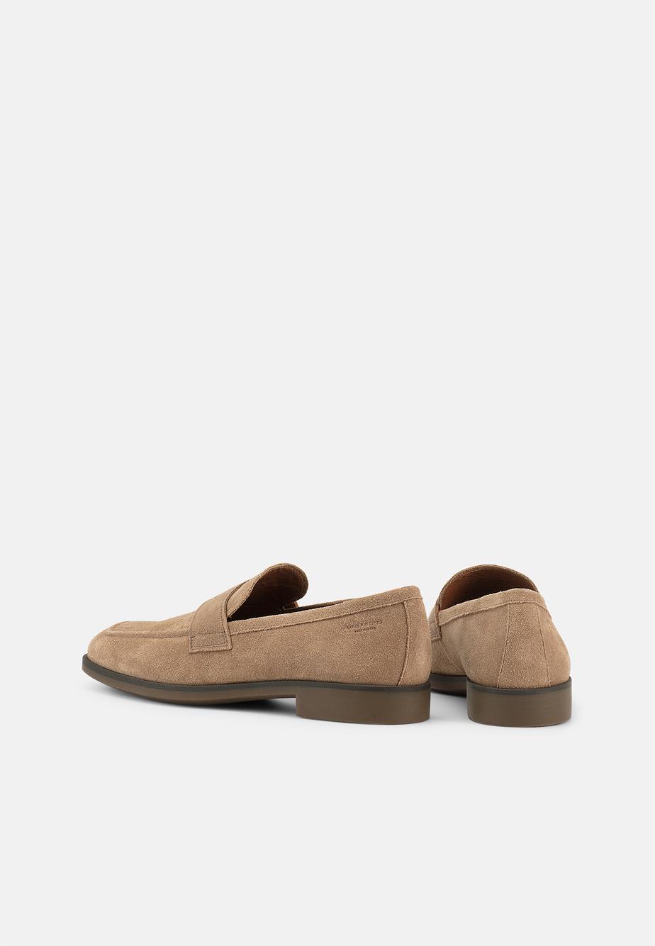 Troy loafers Beige, Suede