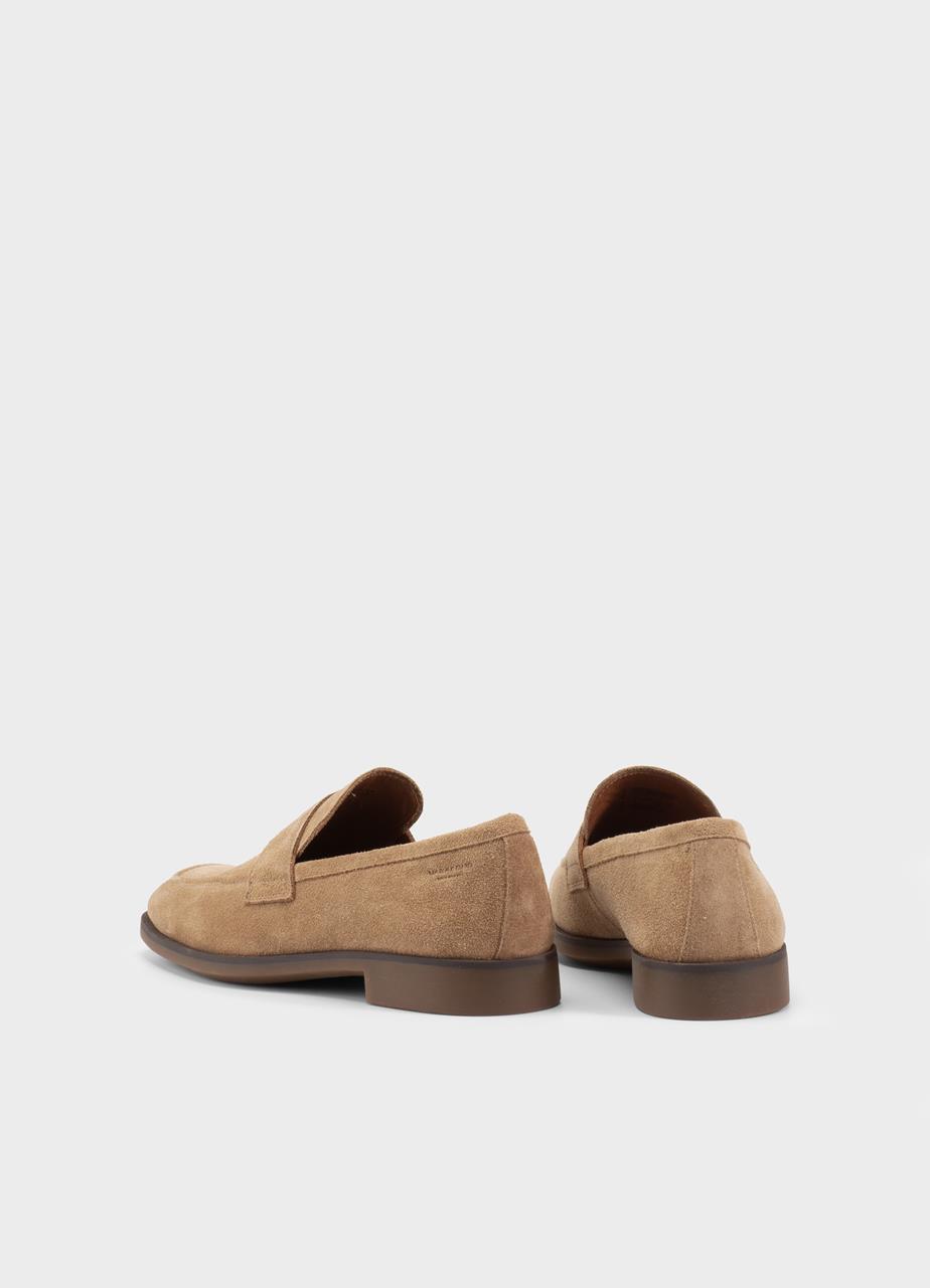 Troy loafer Lichtbruin suède