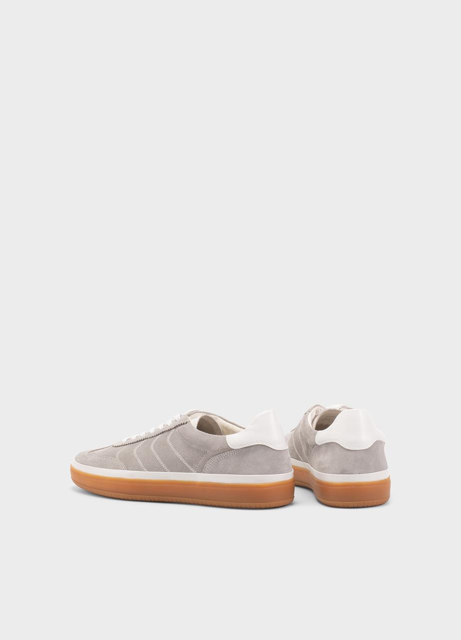 Leo sneakers Light Grey suede/leather