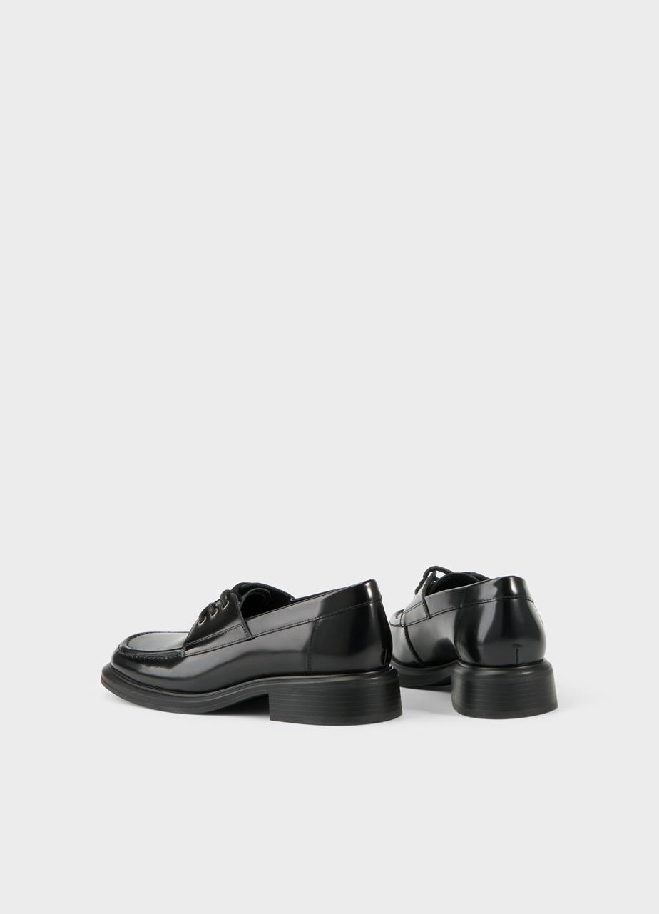 Ellis schoenen Zwart gepolijst leer